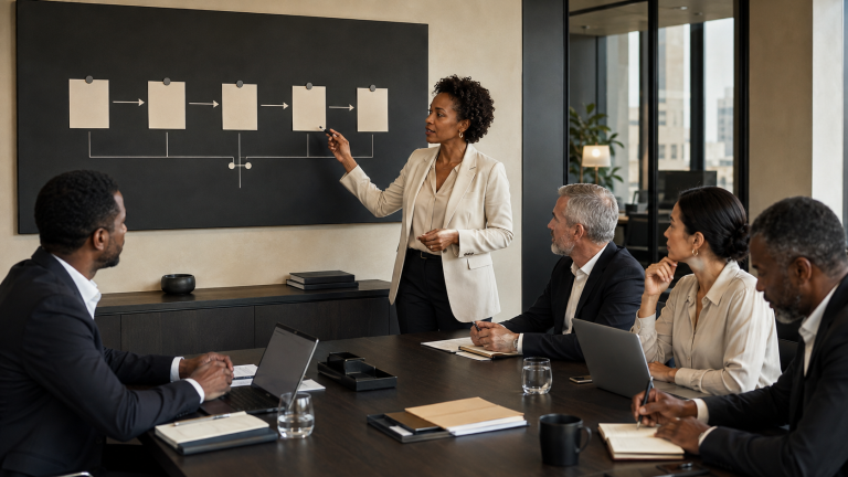 AI tech planning meeting